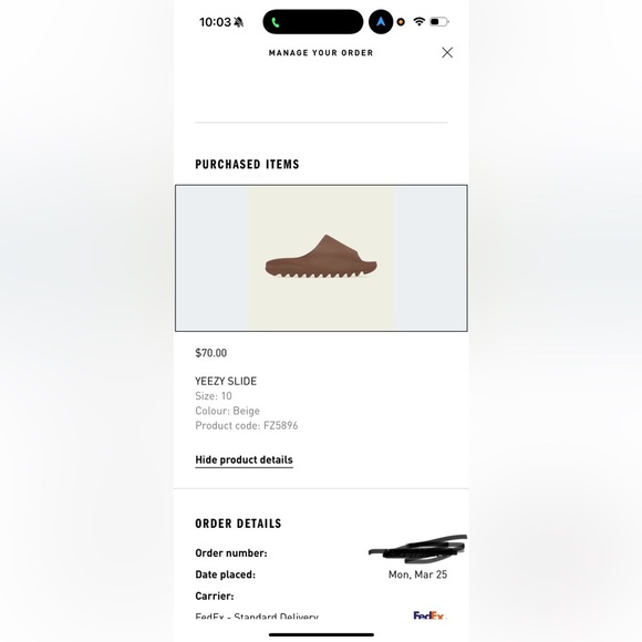 Adidas Yeezy Slide in Earthy Brown new with box - Picture 3 of 7